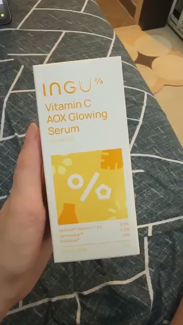 INGU Vitamin C AOX Glowing Serum Radiant Brightening Facial Care 30ml