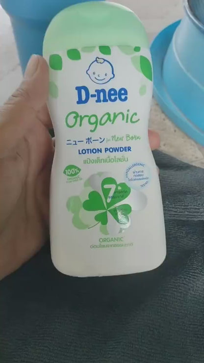 Dnee Organic Baby Lotion Powder New Born Gentle Care Moisturizer 180ml