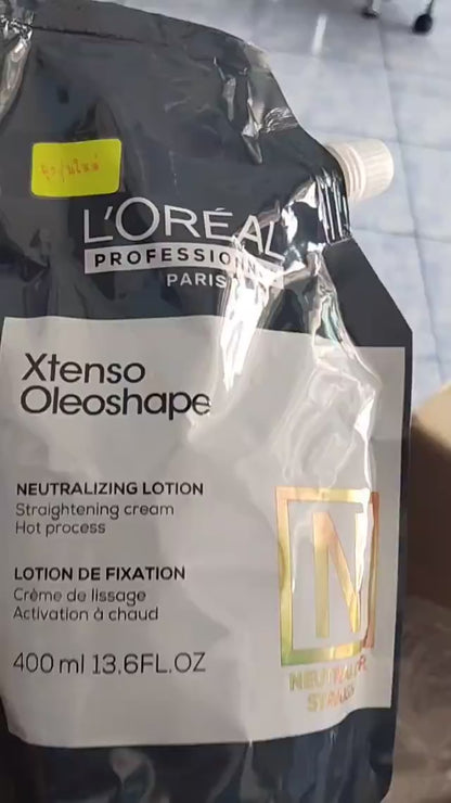 L'Oreal Xtenso Oleoshape Neutralizing Lotion 400ml Straightening Cream