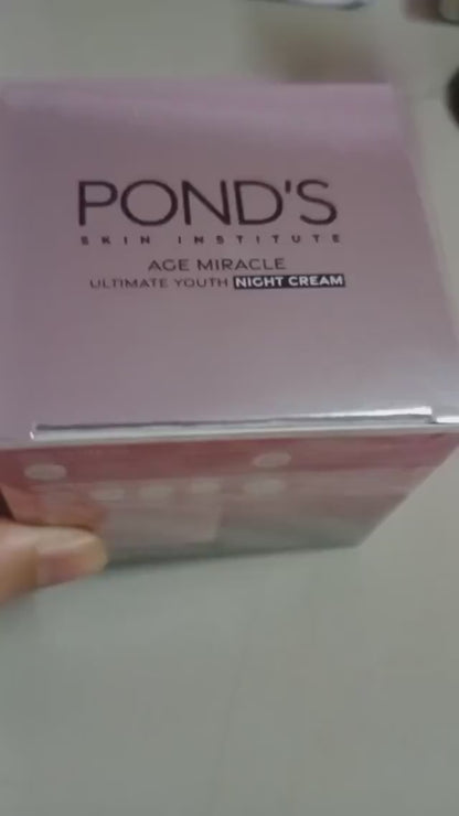 Pond 's Age Miracle Night Cream Hexyl-Retinol Ultimate Youth 45g Jar