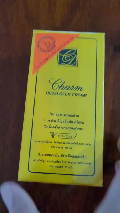 Charm Developer Whitening Bleaching Skin Cream Work In 15 Minutes 115 ml.
