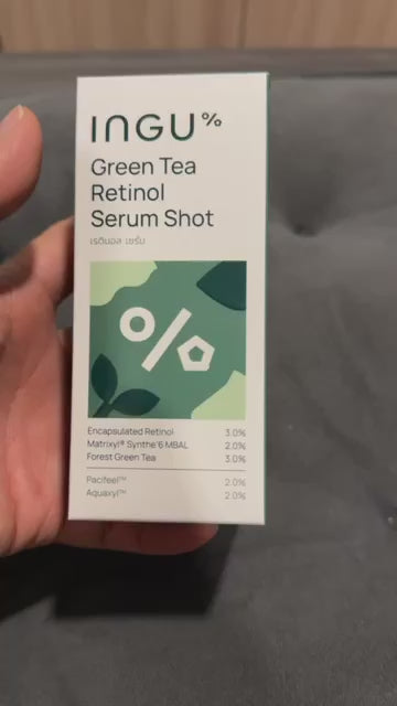 INGU Retinol Serum Shot Green Tea Anti Aging Encapsulated Retinol 30ml