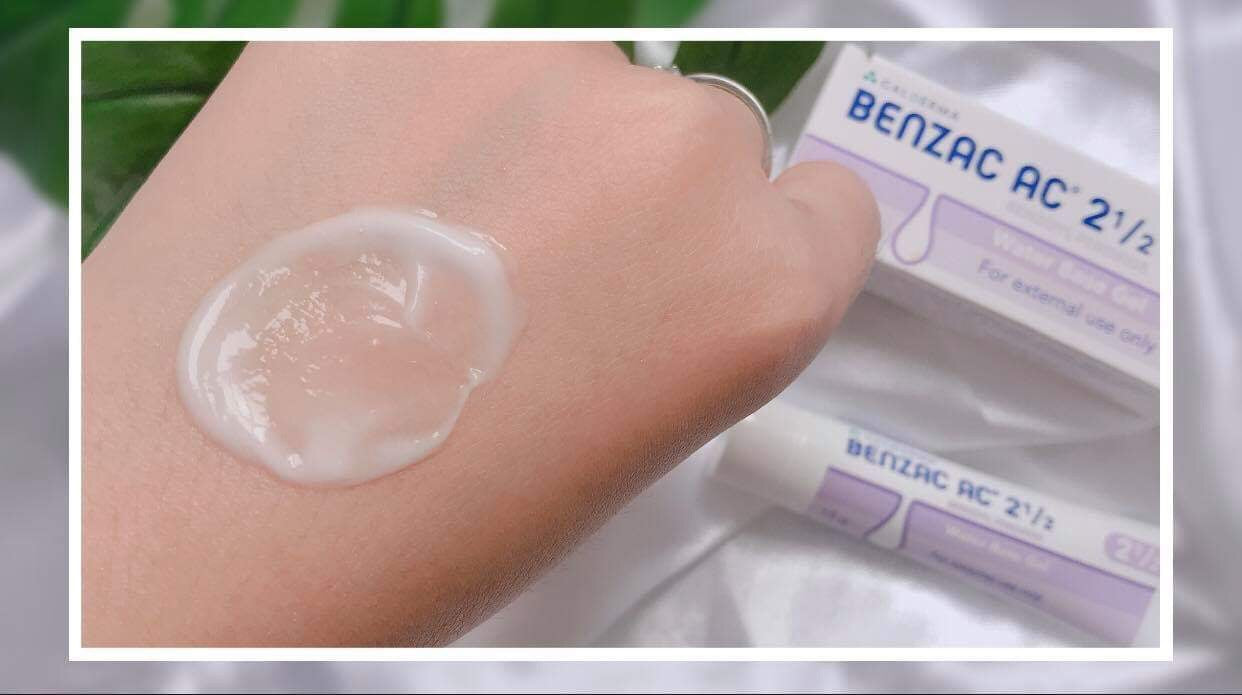 15g Benzac AC 2.5 Benzoyl Peroxide Water Gel Acne Treatment Face Care