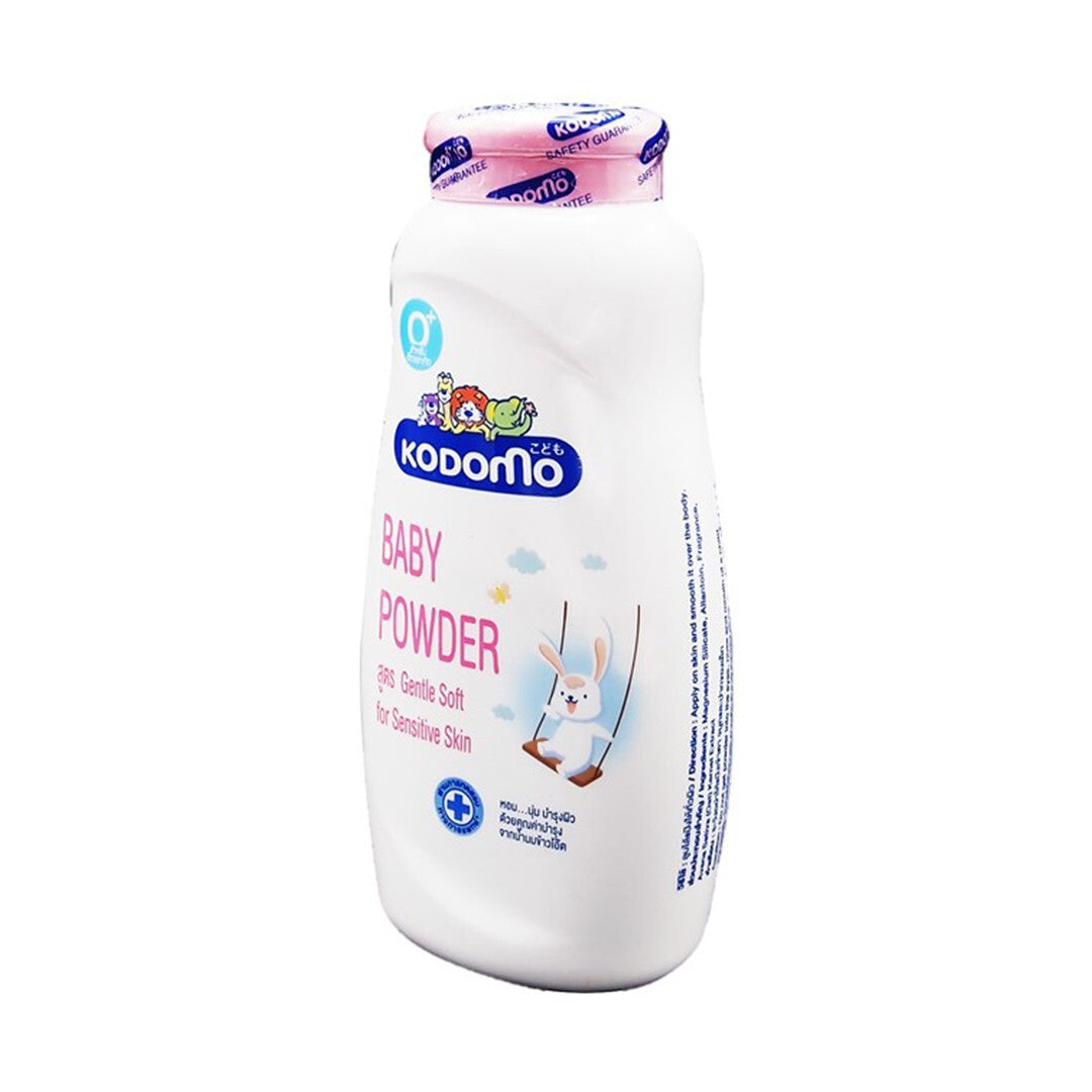 KODOMO Baby Powder Gentle Soft 0+ with Oat Milk 50g for Sensitive Dry Skin Care