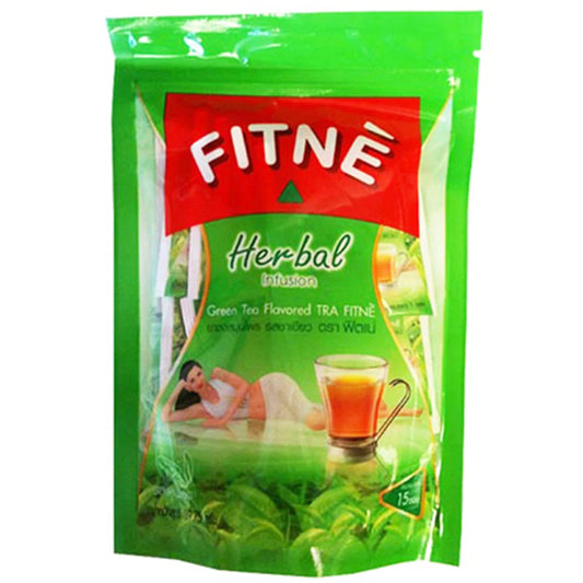 FITNE Herbal Green Tea Slimming 15 Bags natural weight loss detox tea infusion for digestion and cleansing