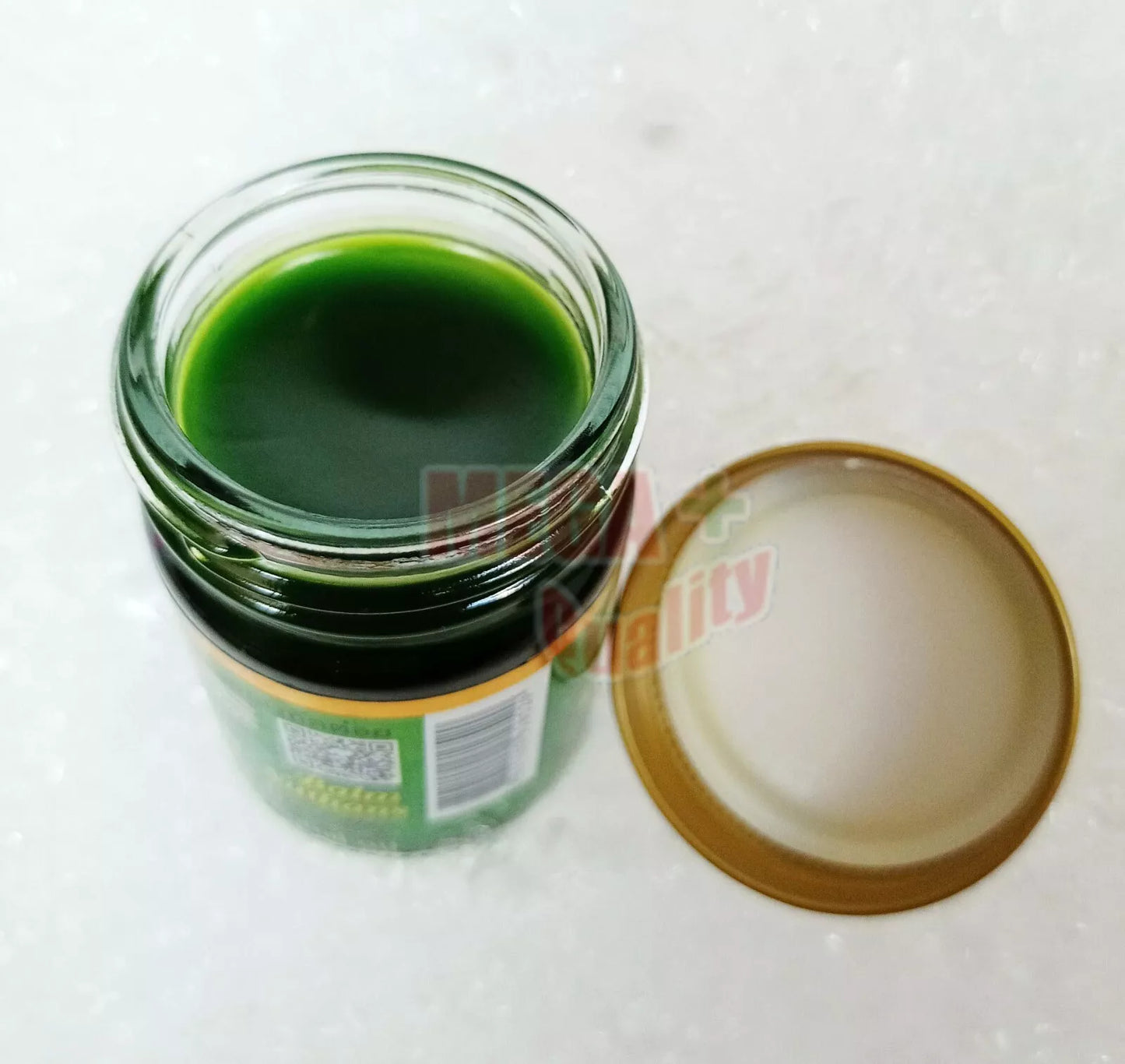 Green Herb Balm 50g Thai Hop Headed Barleria Herbal Balm for Muscle Pain and Insect Bites