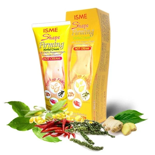 ISME Herbal Hot Cream with Chilli Pepper Ginger and Herbal Extracts