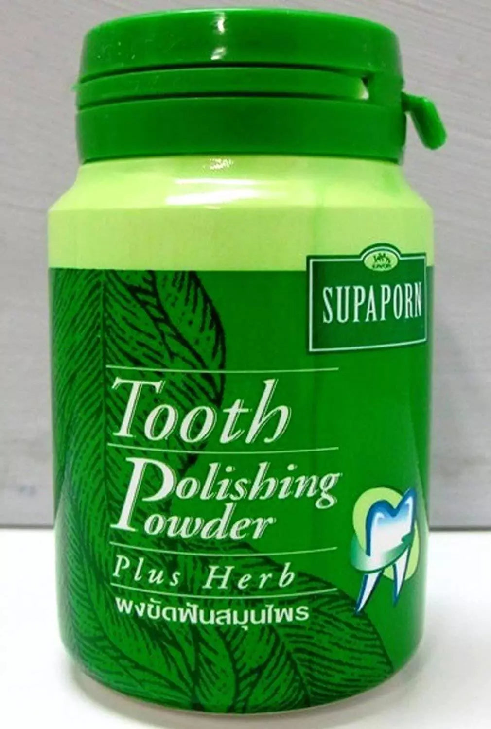 Supaporn Tooth Powder Polishing Toothpaste Plus Thai Herb 90 g.