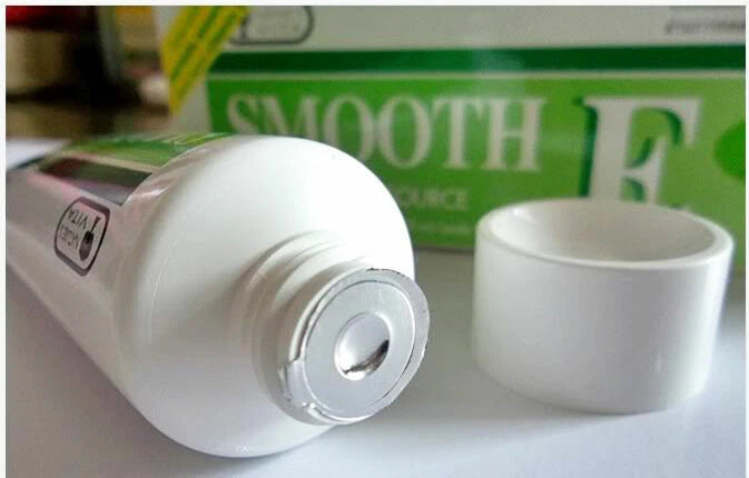 Smooth E Cream ANTI AGING Vitamin E Plus Aloe Vera scars ACNE SPOT MARK 100 g.
