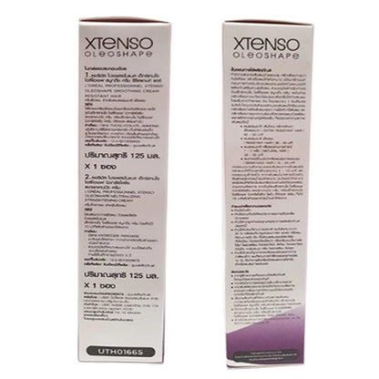 Loreal Xtenso Resistant Kit cream tubes back label view