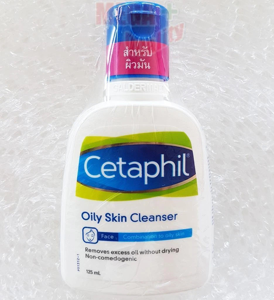 Cetaphil Oily Skin Cleanser 125ml bottle front packaging