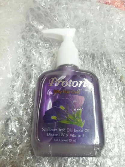 Proton Silky Hair Coat 85ml hair serum oil texture bottle