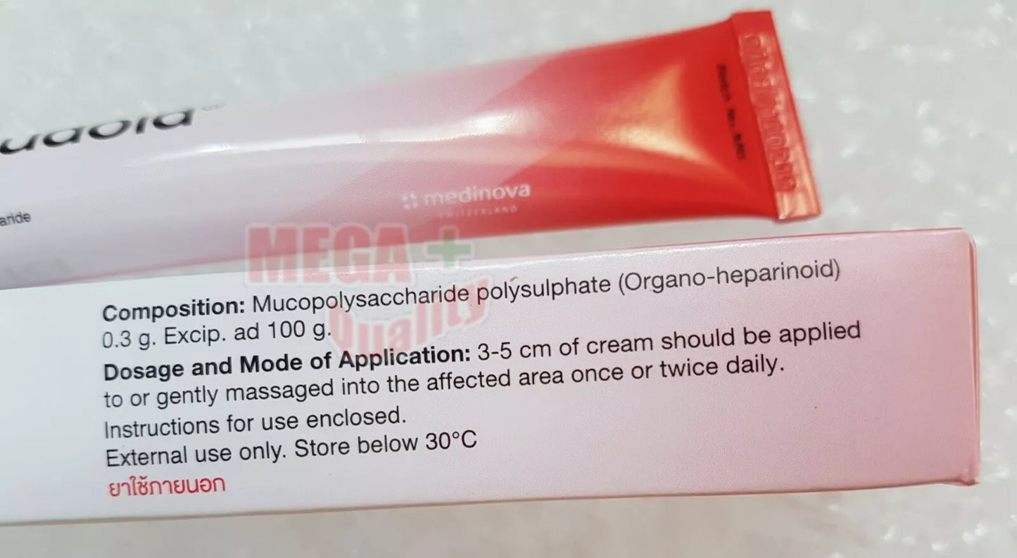 Hirudoid Cream 10g for Bruises Scars Swelling Inflammation and Burn Relief