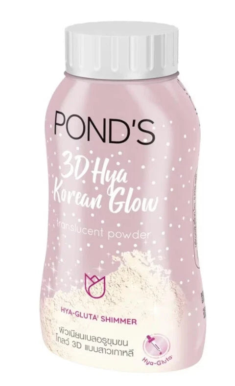 Pond's 3D Hya Korean Glow Powder shimmer translucent powder packaging side view