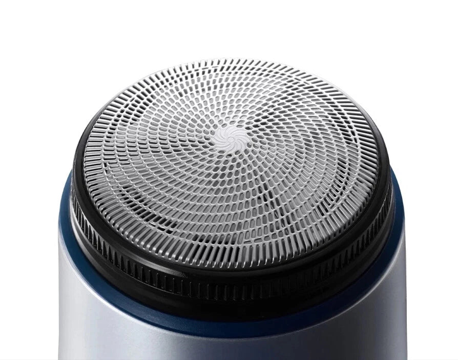 Panasonic ES6850 Shaver stainless steel spinnet foil blade close up view
