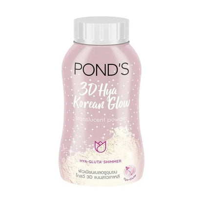 Pond's 3D Hya Korean Glow Powder translucent body powder bottle front view