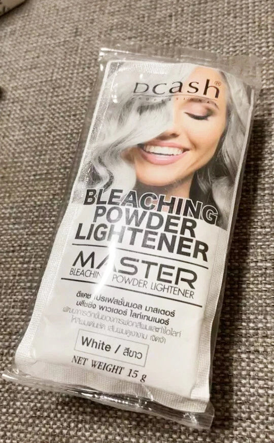 Dcash Bleaching Powder Professional Master Sachet and Cream Bottle