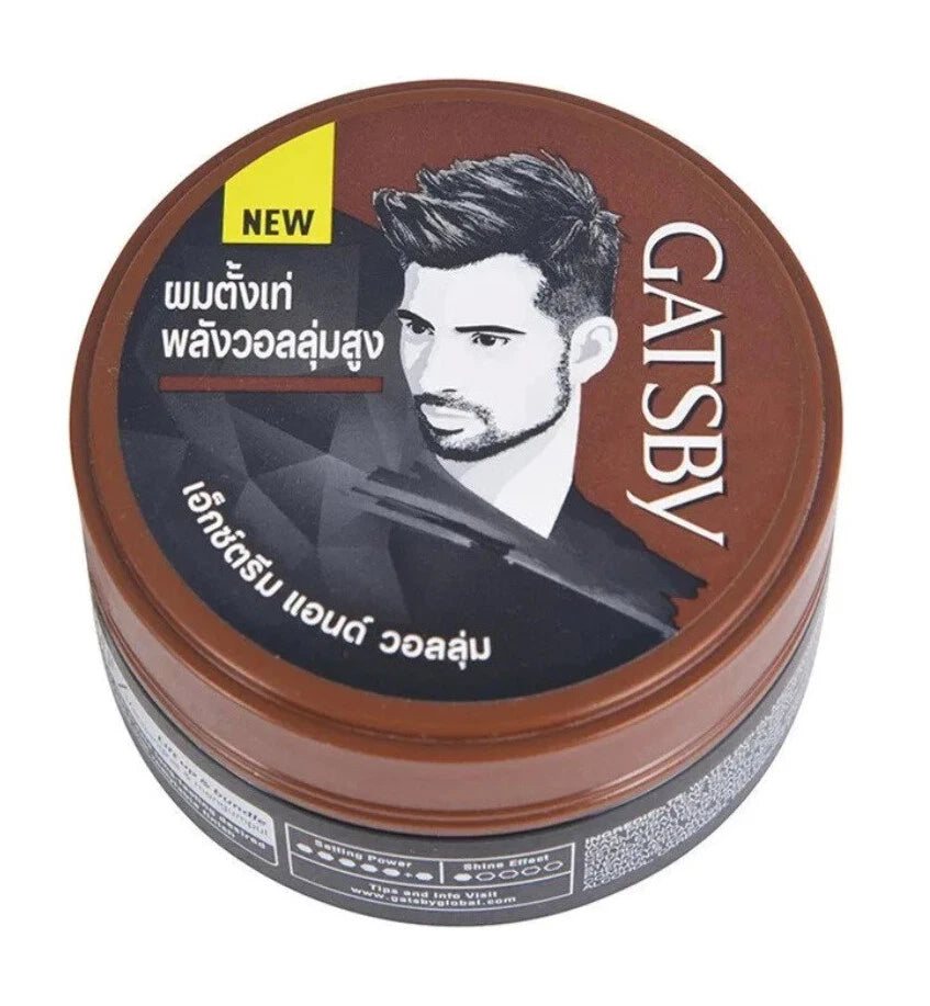 Gatsby Extreme Volume Wax Strong Hold Matte Hair Styling Wax