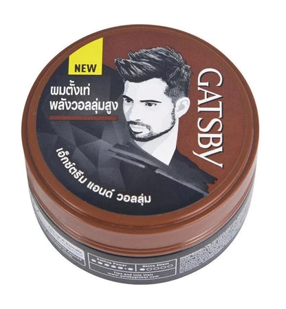Gatsby Extreme Volume Wax Strong Hold Matte Hair Styling Wax