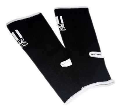 Nationman Ankle Guard for Muay Thai boxing and MMA, providing compression support for ankle stability.