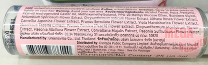 Twelve Plus Perfume Mist Peony Kiss ingredients label back view