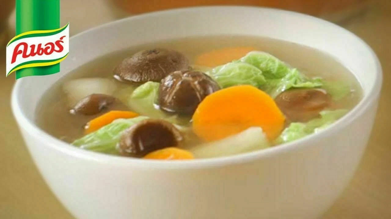 2 x Thai Knorr Pork Bouillon Soup Seasoning Cubes Non-MSG, MSG-free 8 Cubes 80g