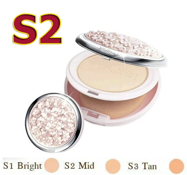 Mistine Flower BB Powder S2 Mid compact foundation medium shade SPF25