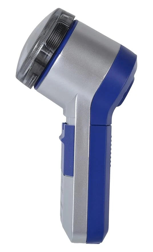 Panasonic ES6850 Shaver lightweight battery operated compact travel razor side angle