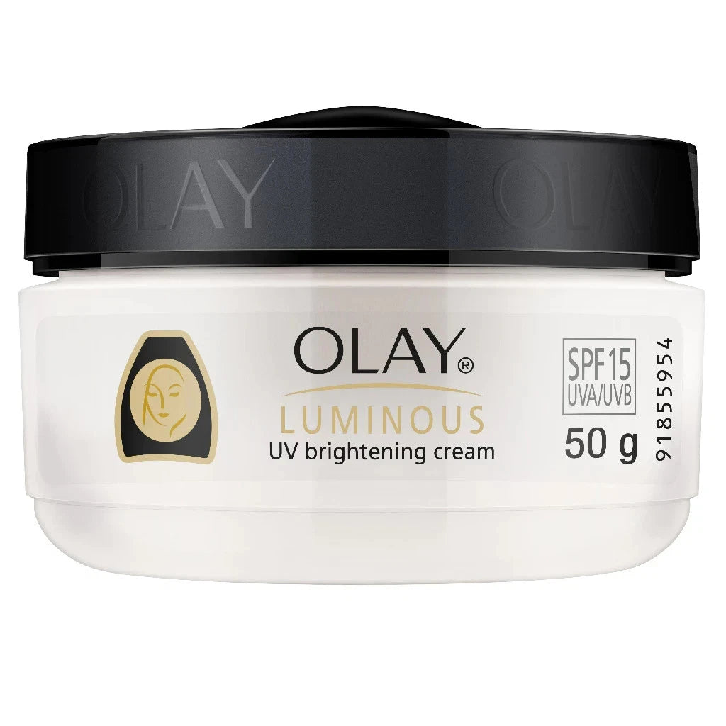Olay Luminous Cream jar front view 50g face moisturizer
