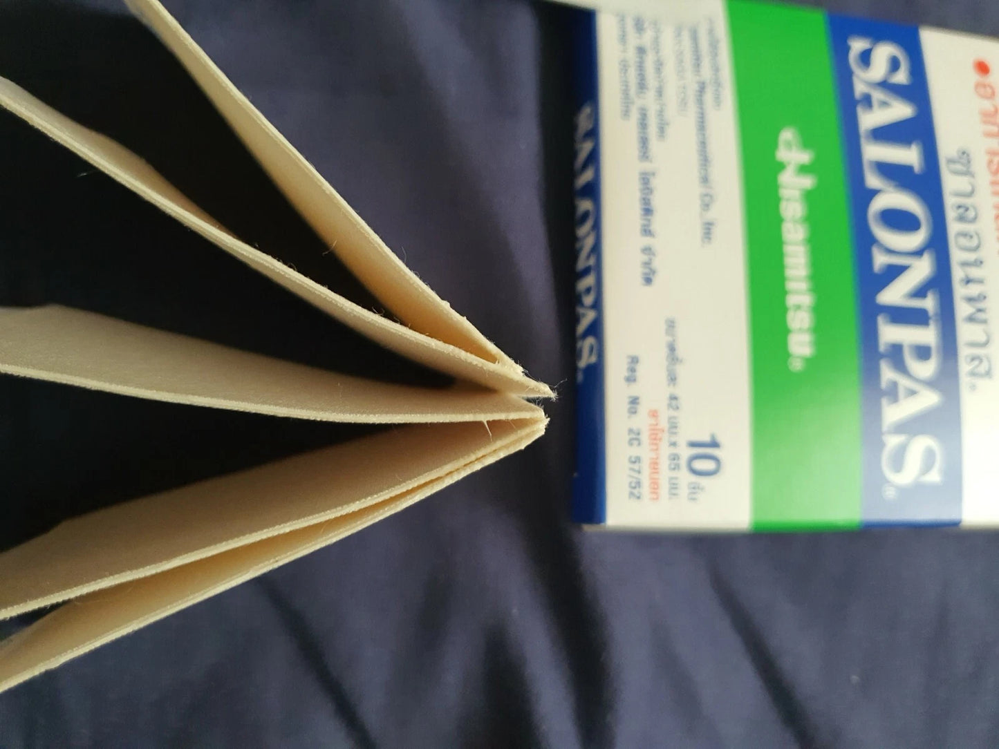 50 Salonpas Pain Relief Patches for Muscle Back Neck Joint Ache 10 Sheets x 5 Packs