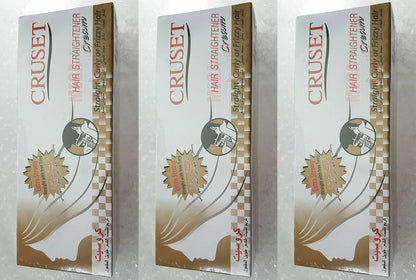 Cruset Hair Straightener Cream multiple units stacked for wholesale or bulk display