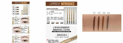 Novo Fashion Brow Pencil color shades dark coffee brown light coffee
