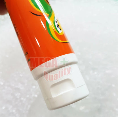 Mistine Papaya Facial Foam tube bottom and packaging close-up