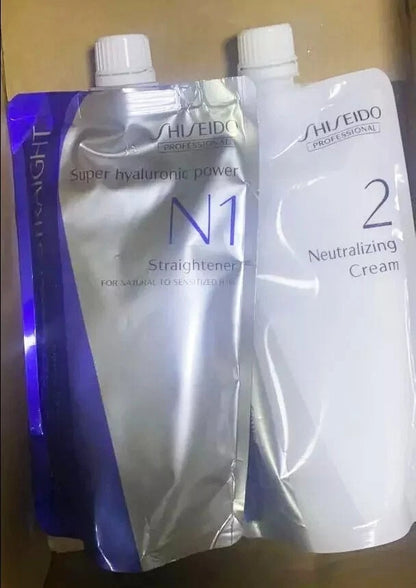 Shiseido Crystallizing Straight N1 Natural Hair Straightener Neutralizer 400ml.