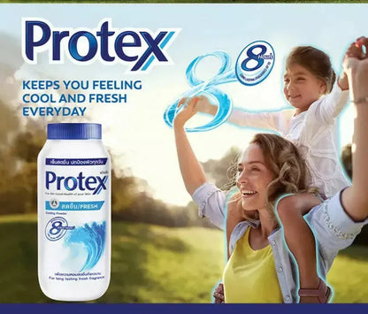 Protex Fresh Cooling Powder 140 g Anti-Bacteria Cool Refreshed