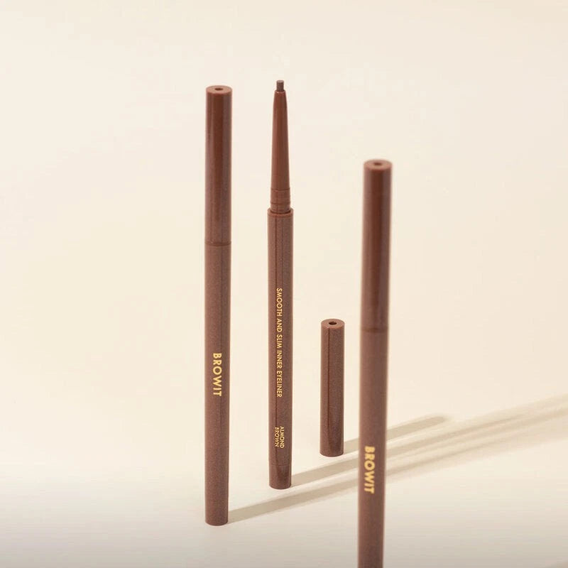 Browit Inner Eyeliner multiple shades slim waterproof pencil display