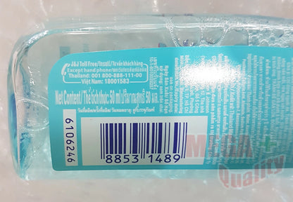  Close-up of product barcode and manufacturing info printed at the base of Clean & Clear Toner bottle.
