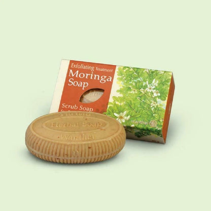 Wanthai Moringa Soap face body herbal scrub soap packaging and soap bar