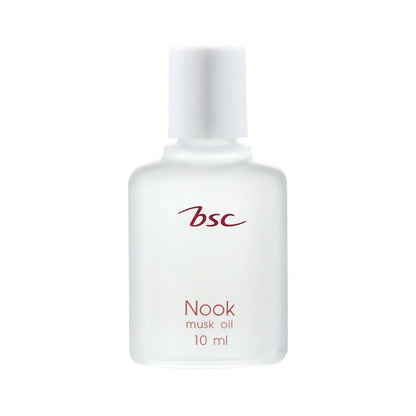 BSC Nook Musk Oil 10ml front view white bottle design