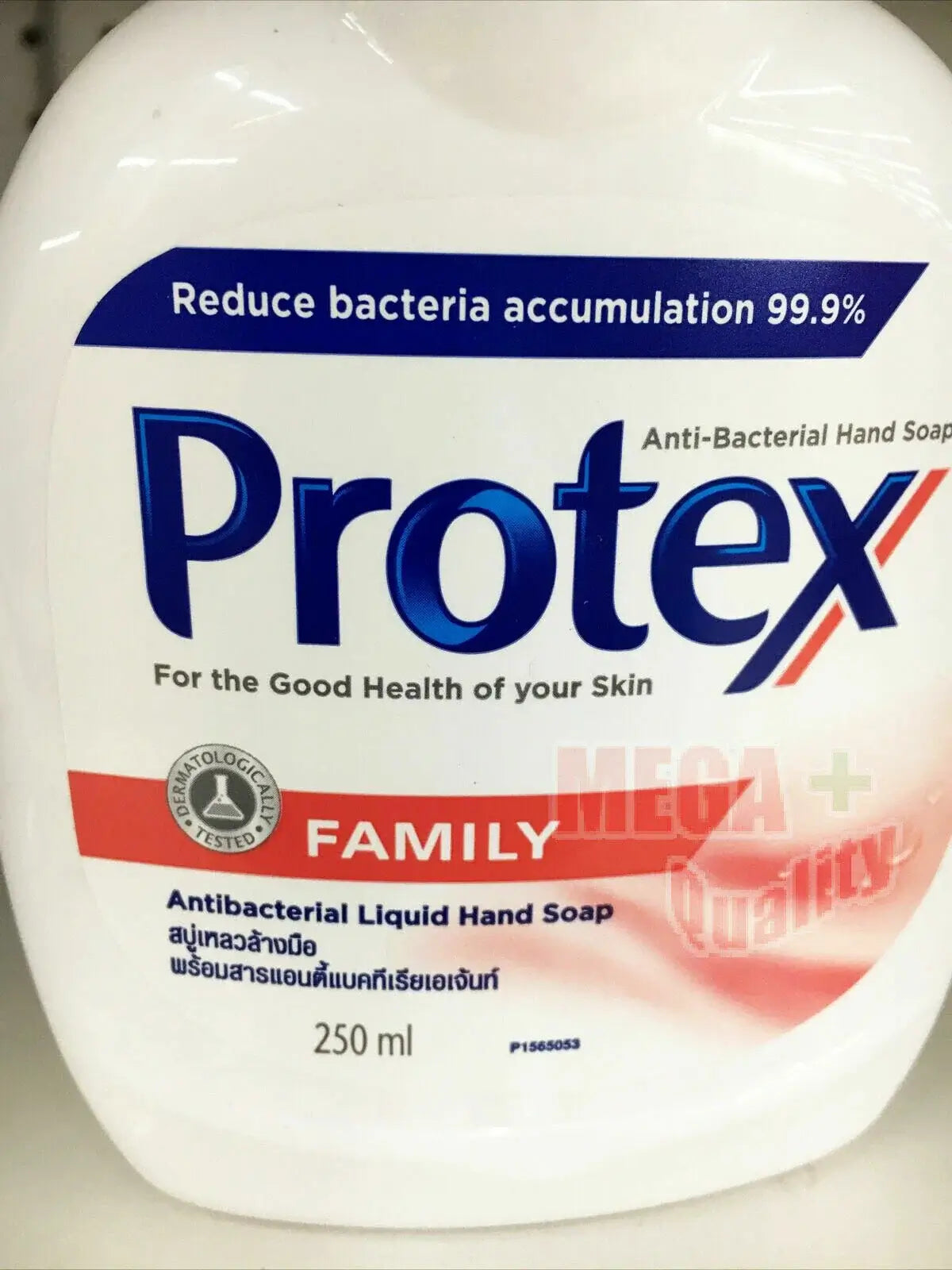 Protex Family Hand Soap front label close up family care liquid hand wash