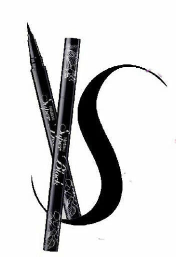 Mistine Super Black Eyeliner liquid pen brush tip detail