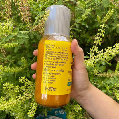 Namman Muay Thai Boxing Liniment Oil 450ml - Sports Massage & Muscle Pain Relief