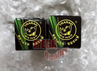 Two Lad Sex Lotion 3ml tubes in blister packaging with black and green label