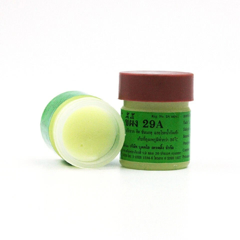29A Herbal Antifungal Cream for Scabies Ringworm Itchy Skin Thai Remedy 3 Bottles