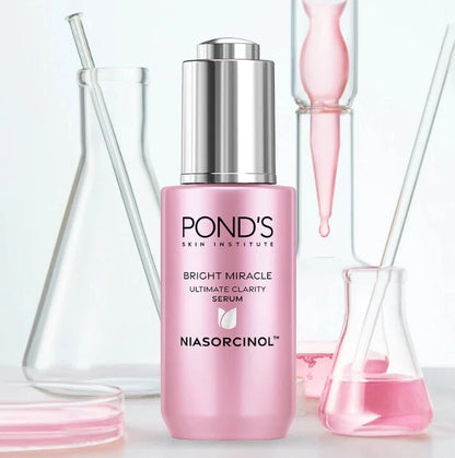 Ponds Bright Miracle Serum dropper texture liquid detail