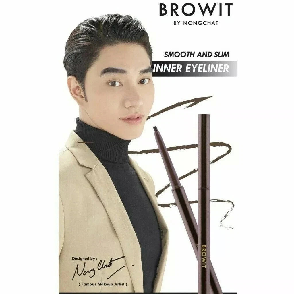 Browit Inner Eyeliner by Nongchat professional brow makeup model display
