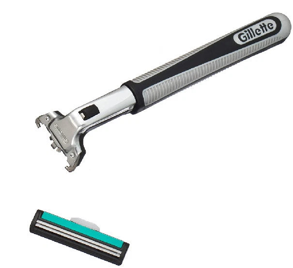 Gillette Vector Razor Handle with Blade Fits Atra Plus Contour Manual Shaving Men