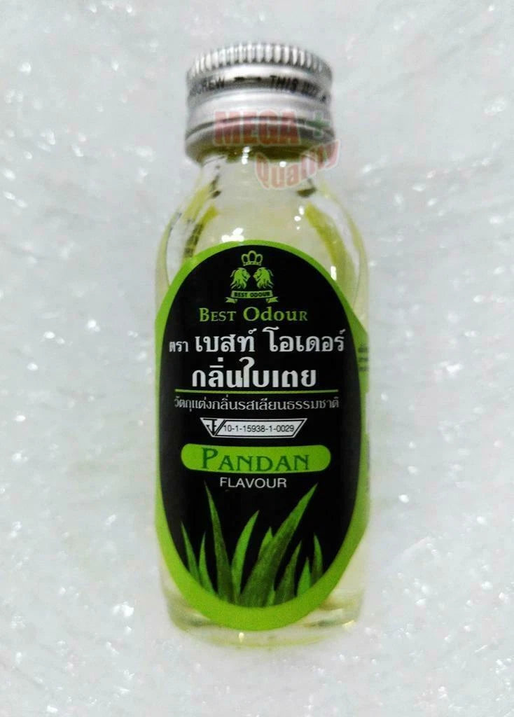 Best Odour Pandan Flavour Extract 28ml for Thai Desserts Cake Rice Drink Baking