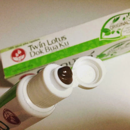 150g Twin Lotus Dok Bua Ku Herbal Toothpaste Original Formula Whitening Care