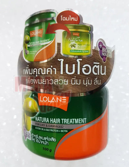 Lolane hair treatment for damaged hair deep conditioning hair mask 100g for dry hair